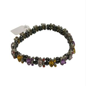Elegant Multi-Color Beaded Bracelet